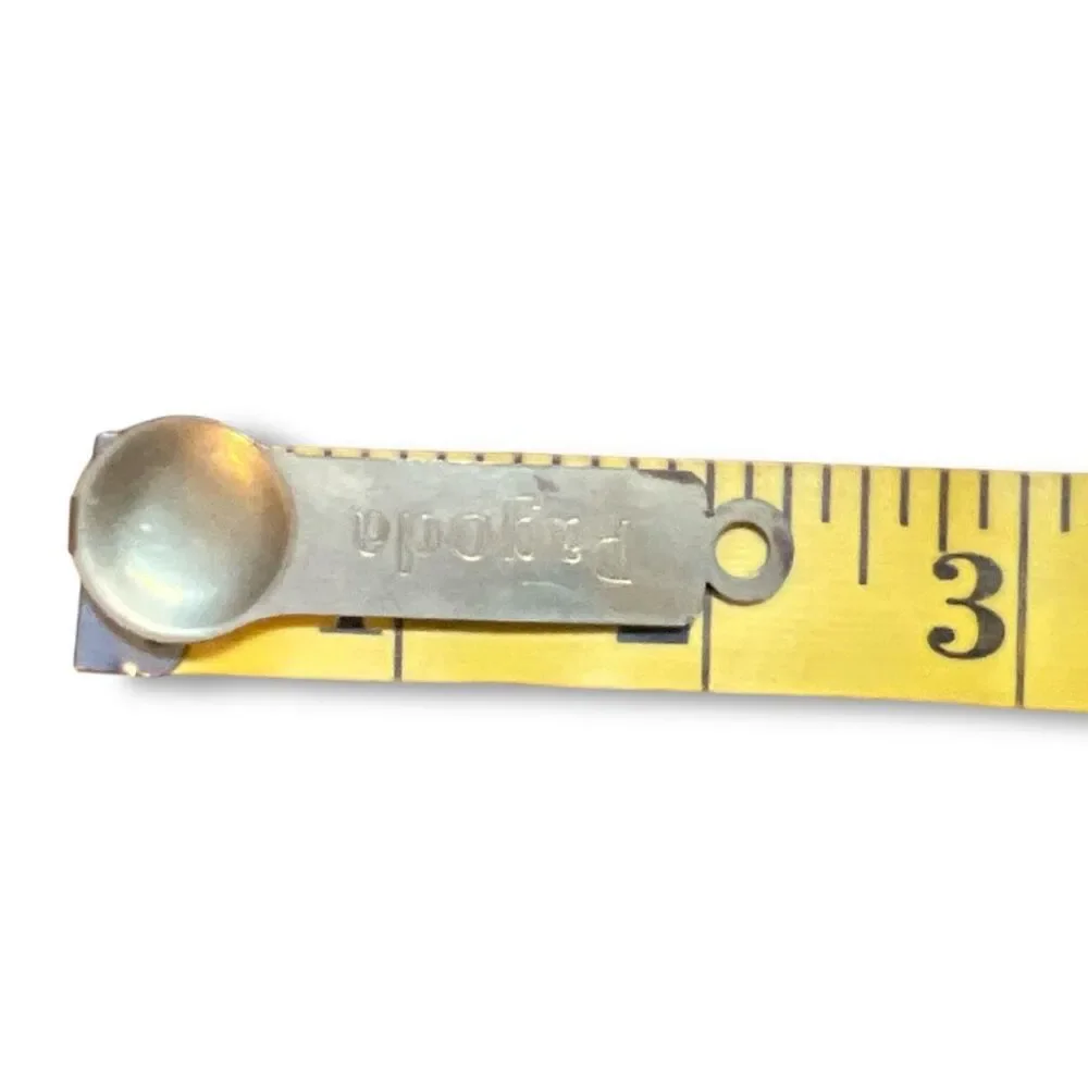 Pagoda Mini Metal Measuring Scoop Spoon Vintage Kitchen Utensil